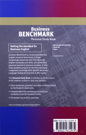 Business Benchmark Advanced Personal Study Book - Brook-Hart Guy [KSIĄŻKA]