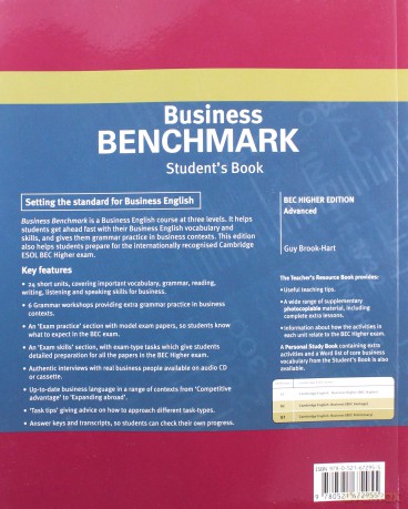 Business Benchmark Advanced Student's Book - Guy Brook-Hart [KSIĄŻKA]