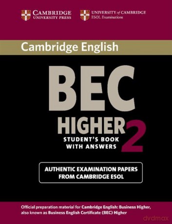 Cambridge BEC Higher 2 Student's Book with Answers [KSIĄŻKA]