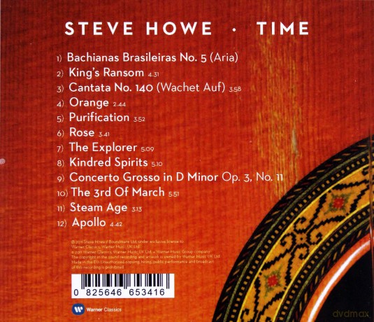 Steve Howe: Time [CD]