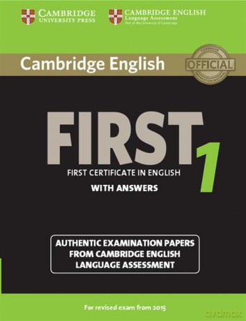 Cambridge English First 1 authentic examination papers with answers [KSIĄŻKA]