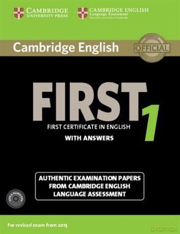 Cambridge English First 1 Authentic examination papers with answers [KSIĄŻKA]