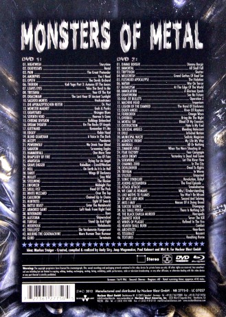 Monsters Of Metal Vol. 8 (digibook) [2DVD]+[Blu-Ray]