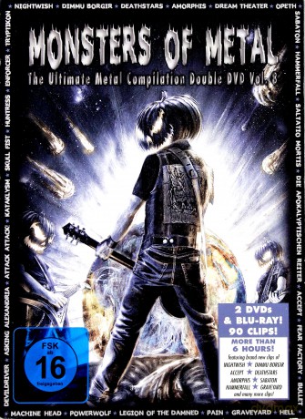 Monsters Of Metal Vol. 8 (digibook) [2DVD]+[Blu-Ray]