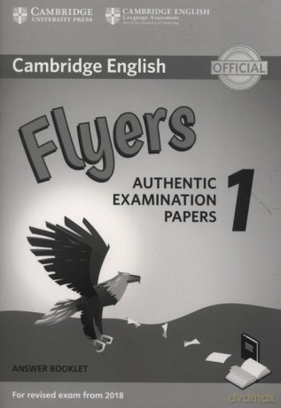 Cambridge English Flyers 1 Authentic Examination Papers Answer Booklet [KSIĄŻKA]