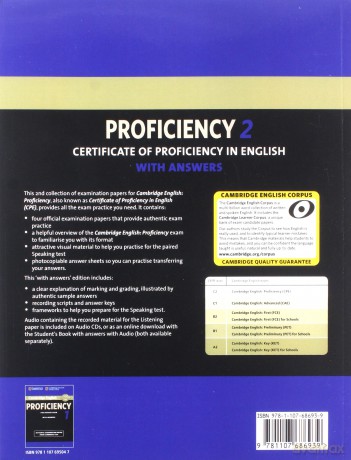 Cambridge English Proficiency 2 Authentic examination papers with answers [KSIĄŻKA]