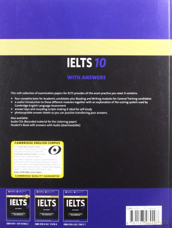 Cambridge IELTS 10 Student's Book with Answers [KSIĄŻKA]