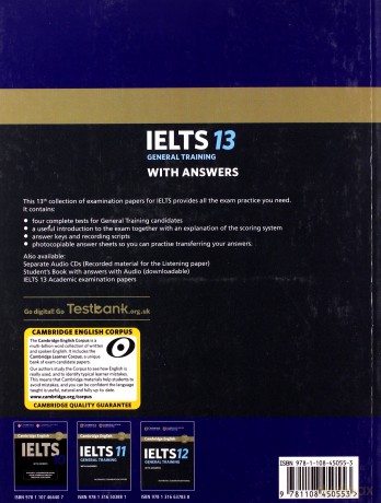 Cambridge IELTS 13 General Training Student's Book with Answers [KSIĄŻKA]