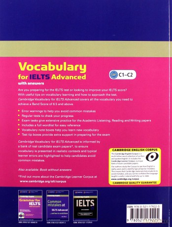 Cambridge Vocabulary for IELTS Advanced with answers - Pauline Cullen [KSIĄŻKA]