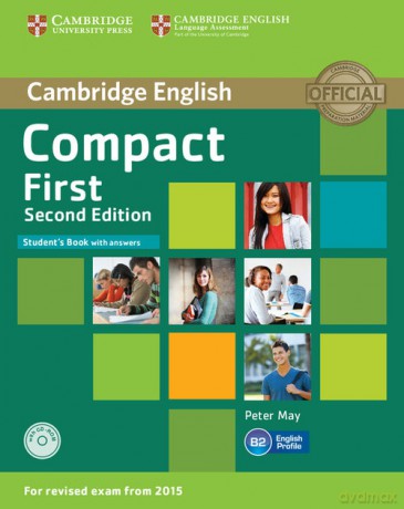 Compact First Student's Book with Answers - Peter May [KSIĄŻKA]