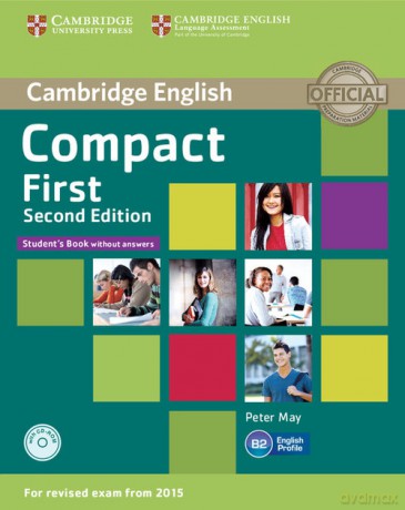 Compact First Student's Book without Answers - Peter May [KSIĄŻKA]
