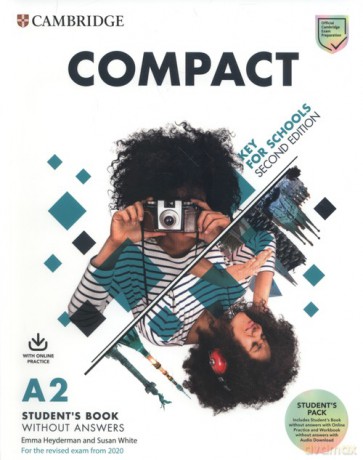 Compact Key for Schools A2 Student's Pack - Emma Heyderman, Susan White [KSIĄŻKA]