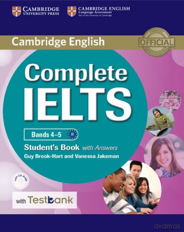 Complete IELTS Bands 4-5 Student's Book with Answers-ROM with Testbank - Guy Brook-Hart, Vanessa Jakeman [KSIĄŻKA]