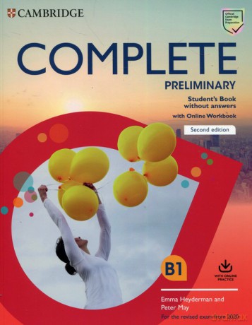 Complete Preliminary Student's Book without Answers with Online Workbook - Emma Heyderman, Peter May [KSIĄŻKA]