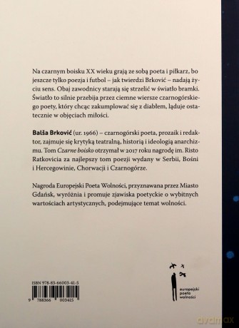 Czarne boisko - Balsa Brkovic [KSIĄŻKA]