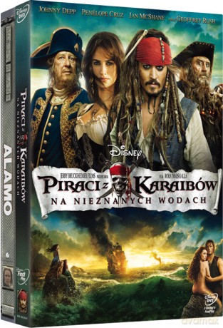 Alamo / Piraci z Karaibów 4: Na nieznanych wodach [BOX] [2DVD]