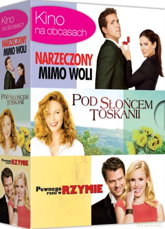 Kino na obcasach vol. 3: Narzeczony mimo woli / Pod słońcem Toskanii / Pewnego razu w Rzymie [BOX] [3DVD]