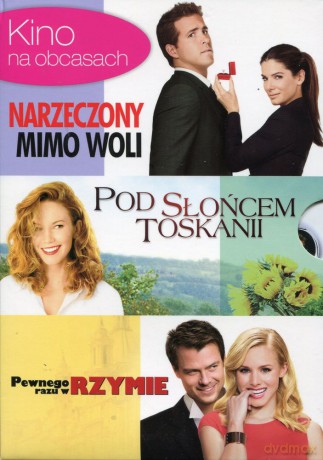 Kino na obcasach vol. 3: Narzeczony mimo woli / Pod słońcem Toskanii / Pewnego razu w Rzymie [BOX] [3DVD]