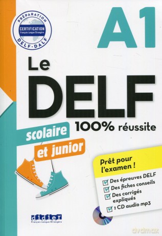 Delf 100% reussite A1 scolaire et junior książkamp3 - Girardeau Bruno, Rabin Marie [KSIĄŻKA]