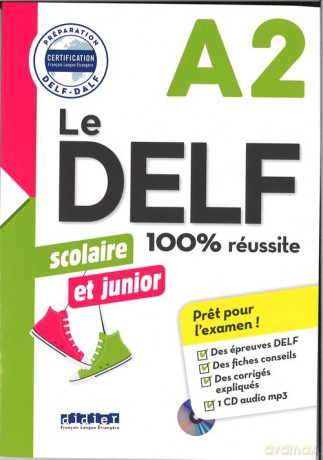 DELF 100% reussite A2 scolaire et junior - Bruno Girardeau, Marie Rabin [KSIĄŻKA]