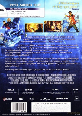 Książę Persji / Uczeń czarnoksiężnika [BOX] [2DVD]