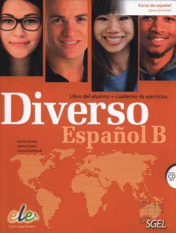 Diverso Espanol B Libro del alumno + Cuaderno de ejercicios - Encina Alonso, Jaime Corpas [KSIĄŻKA]