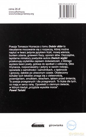 Dobór dóbr - Tomasz Hrynacz [KSIĄŻKA]