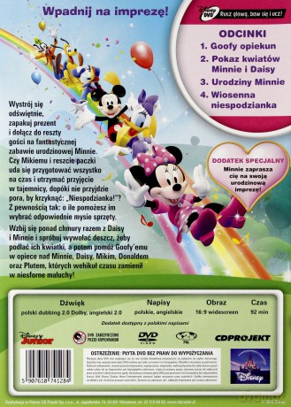 Klub Przyjaciół Myszki Miki: Kocham Minnie (Disney Junior) [DVD]