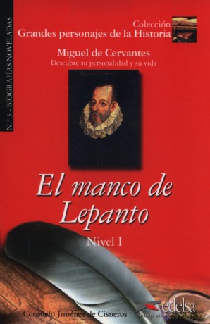 El manco de Lepanto Nivel 1 - de Cisneros Consuelo Jimenez [KSIĄŻKA]