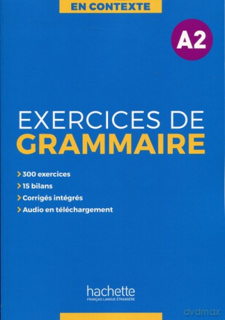 En Contexte Exercices de grammaire A2 Podręcznik + klucz odpowiedzi [KSIĄŻKA]