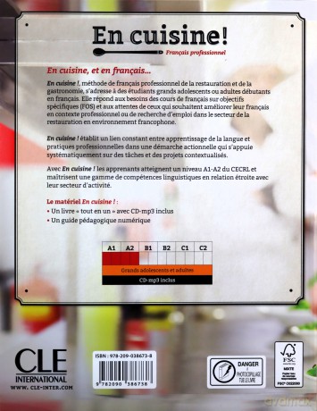 En Cuisine podręcznik A1-A2 - Jerome Cholvy [KSIĄŻKA]