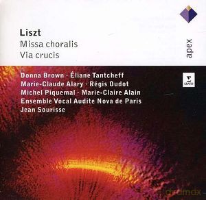 Marie-Claire Alain  /  Donna Brown: Liszt: Missa Choralis / Via Crucis [CD]