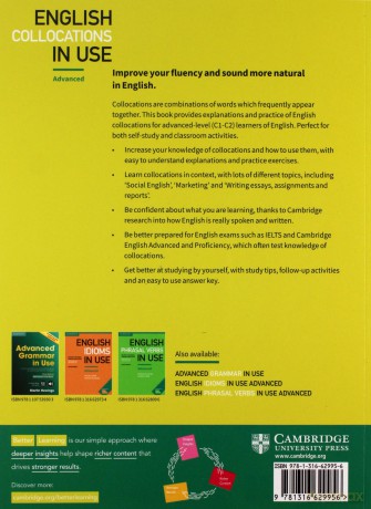 English Collocations in Use Advanced [KSIĄŻKA]