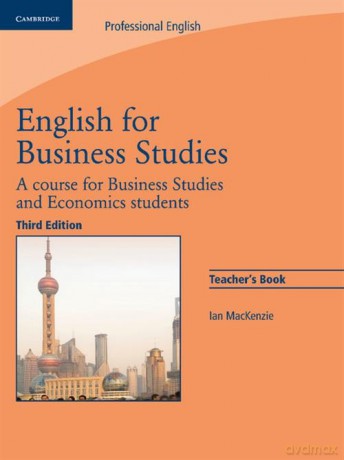 English for Business Studies Teacher's Book - Ian Mackenzie [KSIĄŻKA]