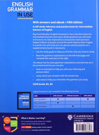 English Grammar in Use with answers and ebook - Raymond Murphy [KSIĄŻKA]