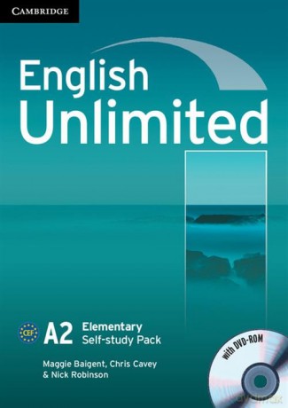 English Unlimited Elementary Self-study Pack Workbook - Maggie Baigent, Chris Cavey [KSIĄŻKA]