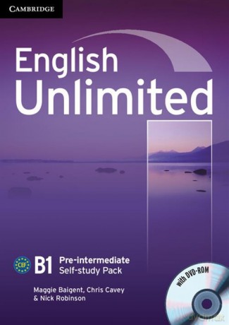English Unlimited Pre-intermediate Self-study Pack Workbook - Maggie Baigent, Chris Cavey [KSIĄŻKA]