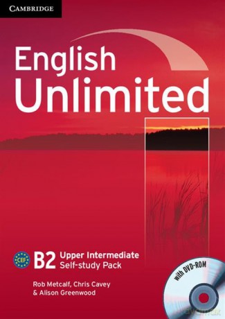 English Unlimited Upper Intermediate Self-study pack Workbook - Rob Metcalf, Chris Cavey [KSIĄŻKA]
