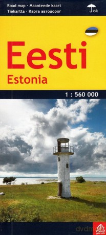 Estonia mapa samochodowa 1:560 000