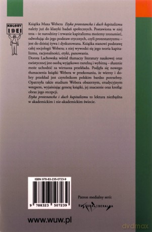 Etyka protestancka i duch kapitalizmu - Max Weber [KSIĄŻKA]