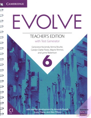 Evolve 6 Teacher's Edition with Test Generator - Genevieve Kocienda, Kenna Bourke [KSIĄŻKA]