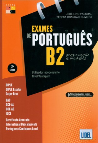 Exames de portugues B2 preparacao e modelos - Jose Pascoal, Oliveira Teresa Branadao [KSIĄŻKA]