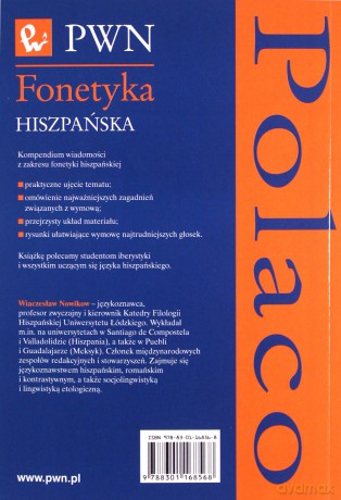 Fonetyka hiszpańska - Wieczysław Nowikow [KSIĄŻKA]