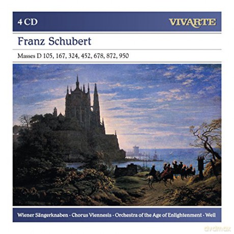 Wiener Sangerknaben - Orchestr: Franz Schubert: Masses D 105, 167, 324, 452, 678, 872, 950 [4CD]