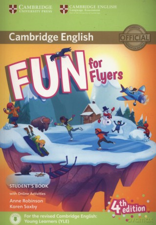 Fun for Flyers Student's Book + Online Activities - Anne Robinson, Karen Saxby [KSIĄŻKA]