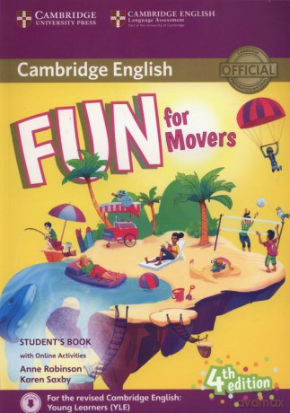 Fun for Movers Student's Book + Online Activities - Anne Robinson, Karen Saxby [KSIĄŻKA]