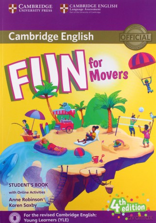 Fun for Movers Student's Book + Online Activities - Anne Robinson, Karen Saxby [KSIĄŻKA]