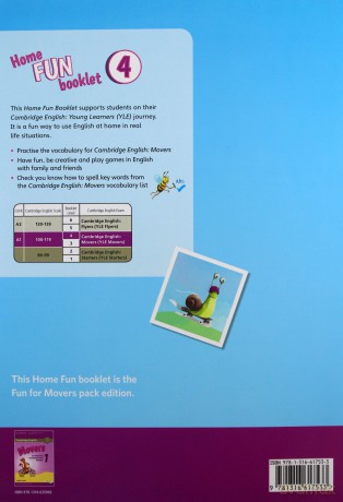 Fun for Movers Student's Book + Online Activities + Audio + Home Fun Booklet 4 - Anne Robinson, Karen Saxby [KSIĄŻKA]