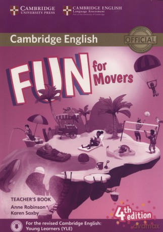 Fun for Movers Teacher's Book + Downloadable Audio - Anne Robinson, Karen Saxby [KSIĄŻKA]