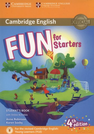Fun for Starters Student's Book + Online Activities - Anne Robinson, Karen Saxby [KSIĄŻKA]